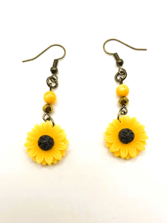 Sunflower Earrings