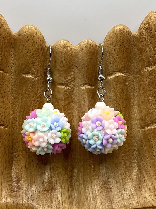 Bouquet of Flower Earrings