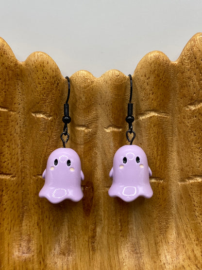 Colorful Ghost Earrings