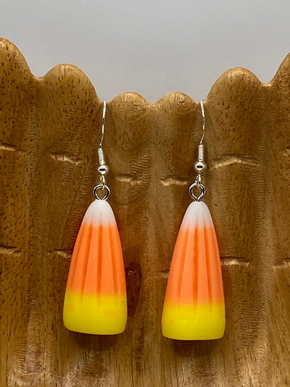 Candy Corn Earrings