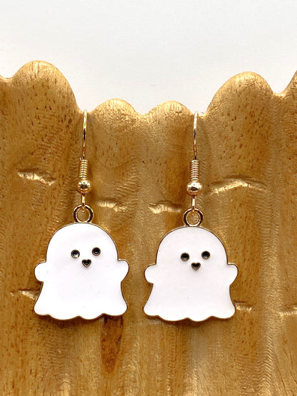 Boo Ghost Earrings