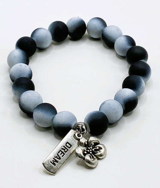 Charm Bracelet with Moon Beads