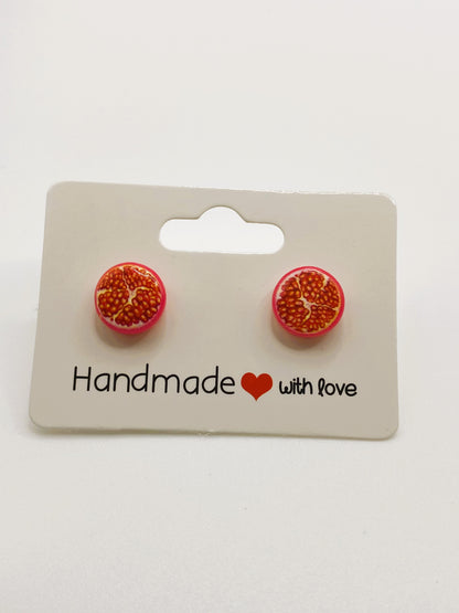 Fruit Stud Earrings