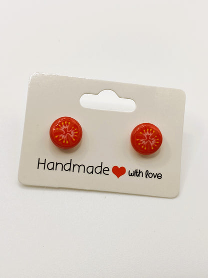 Fruit Stud Earrings