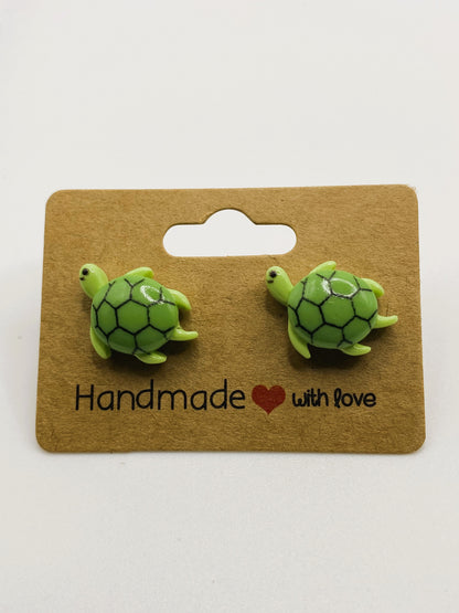 Sea Turtle Stud Earrings