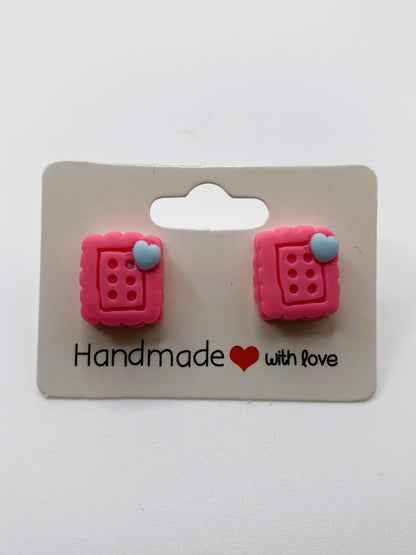 Cookie Stud Earrings
