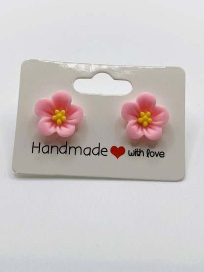 Flower Stud Earrings
