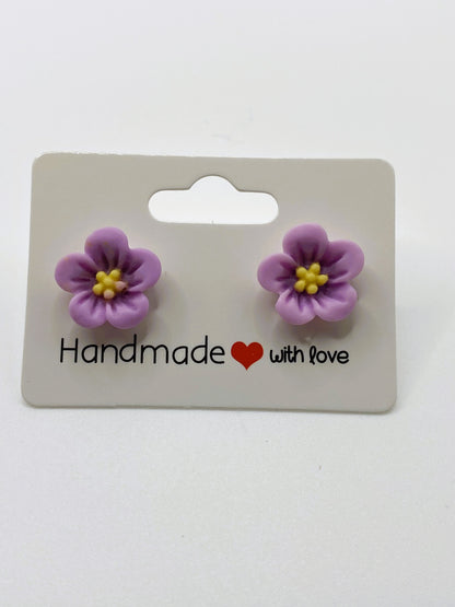 Flower Stud Earrings