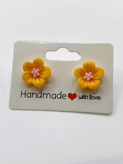Flower Stud Earrings