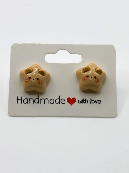 Animal Star Stud Earrings