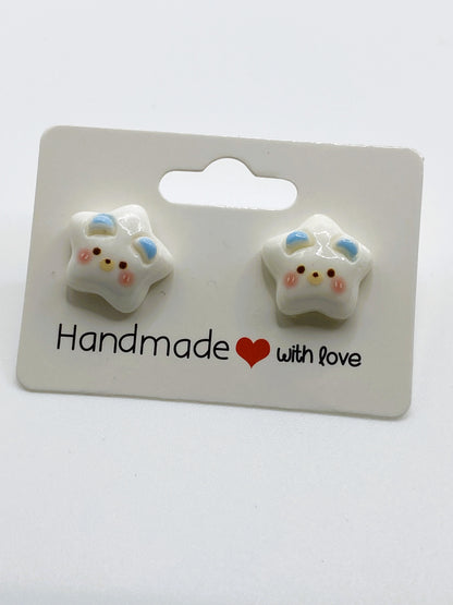 Animal Star Stud Earrings