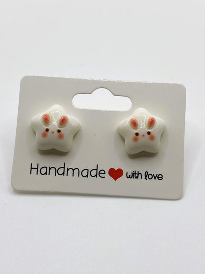 Animal Star Stud Earrings