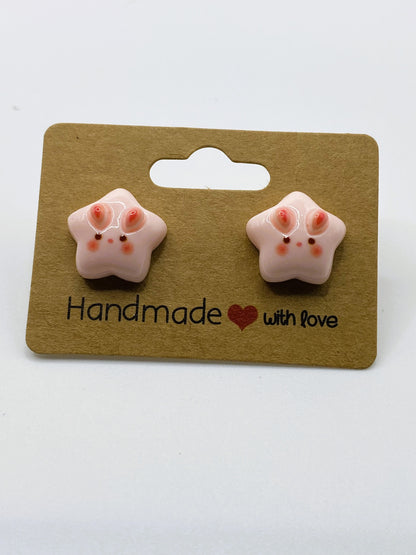 Animal Star Stud Earrings