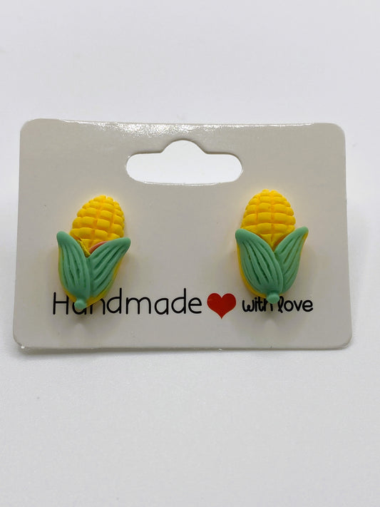 Corn Stud Earrings