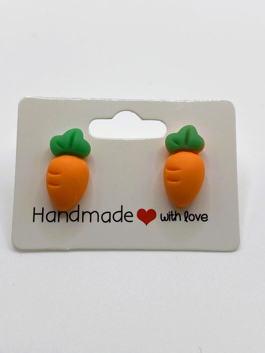 Carrot Stud Earrings