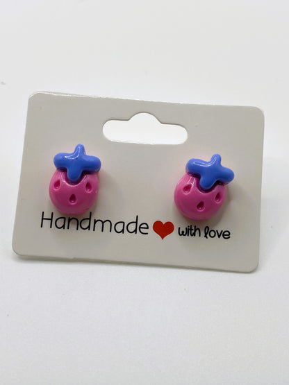 Strawberry Stud Earrings