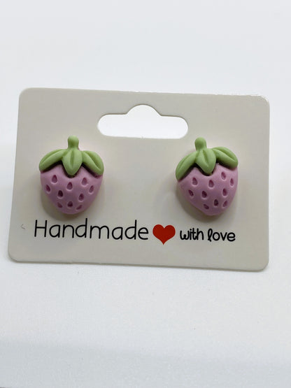 Strawberry Stud Earrings