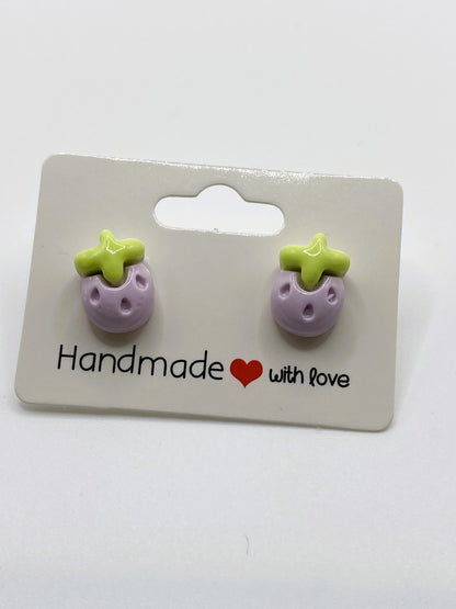 Strawberry Stud Earrings
