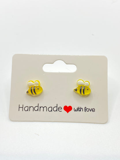 Bumblebee Stud Earrings