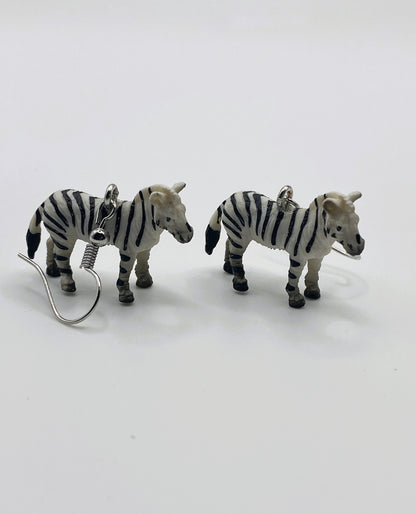 Zebra Earrings