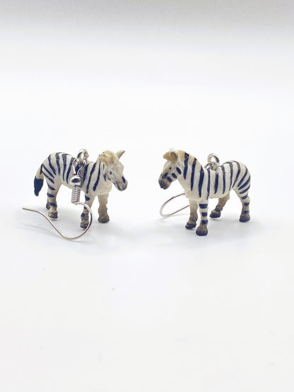 Zebra Earrings