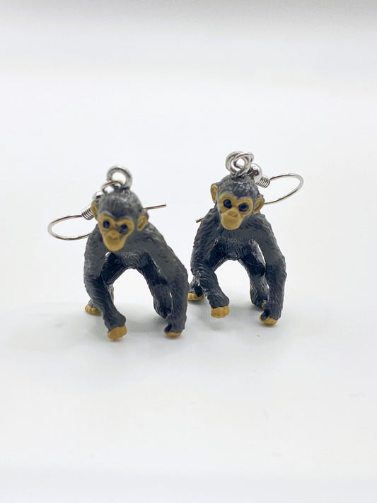 Chimpanzee Earrings