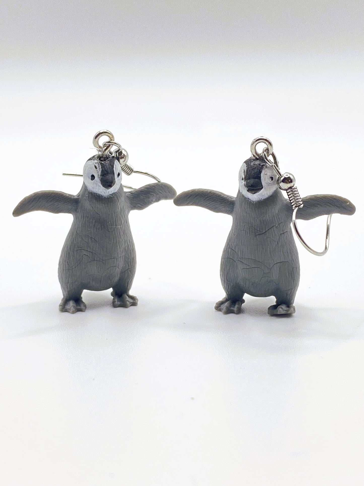 Emperor Penguin Chick Earrings