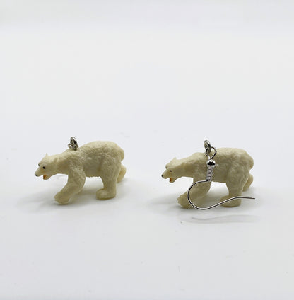 Polar Bear Earrings