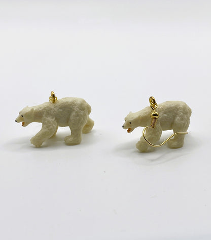 Polar Bear Earrings
