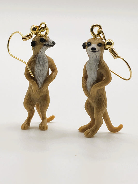 Meerkat Earrings
