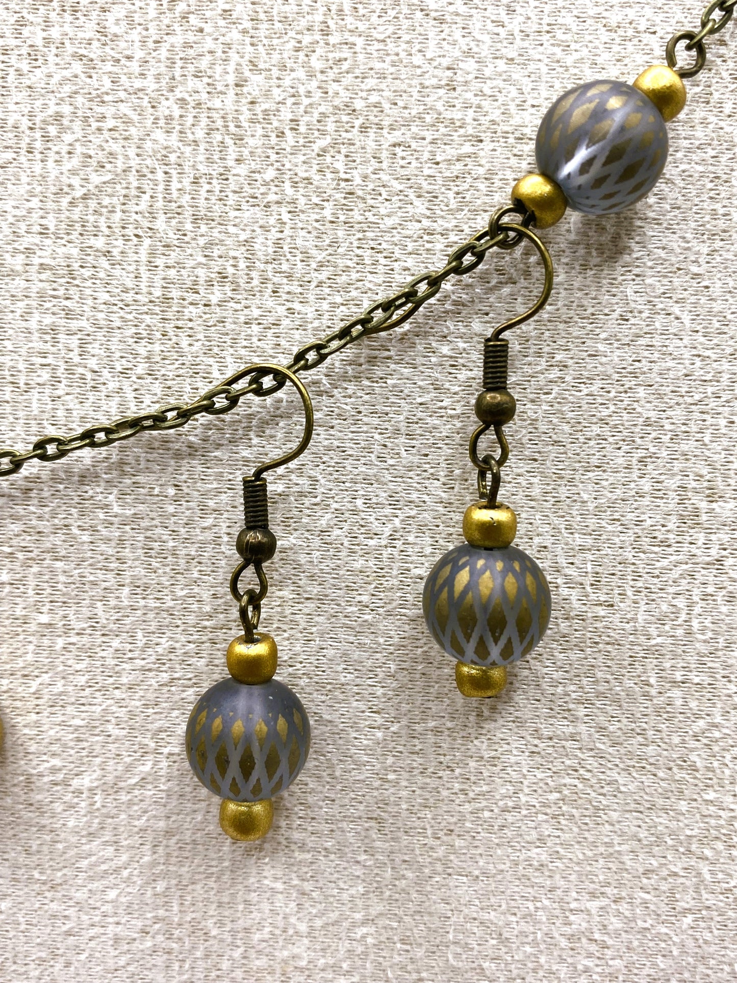 Mirror Charm Jewelry Set