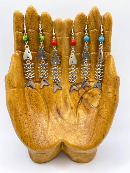 Fishbone Earrings