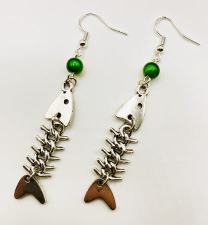 Fishbone Earrings