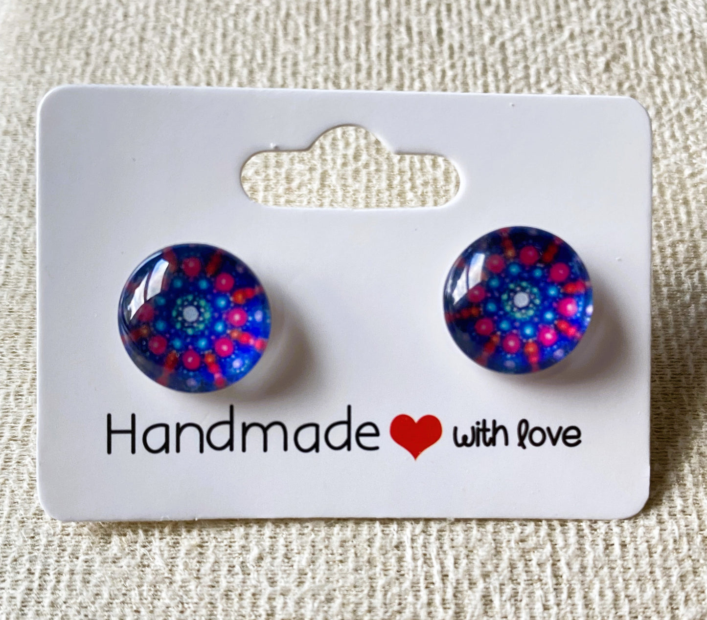 Mandala Stud Earrings