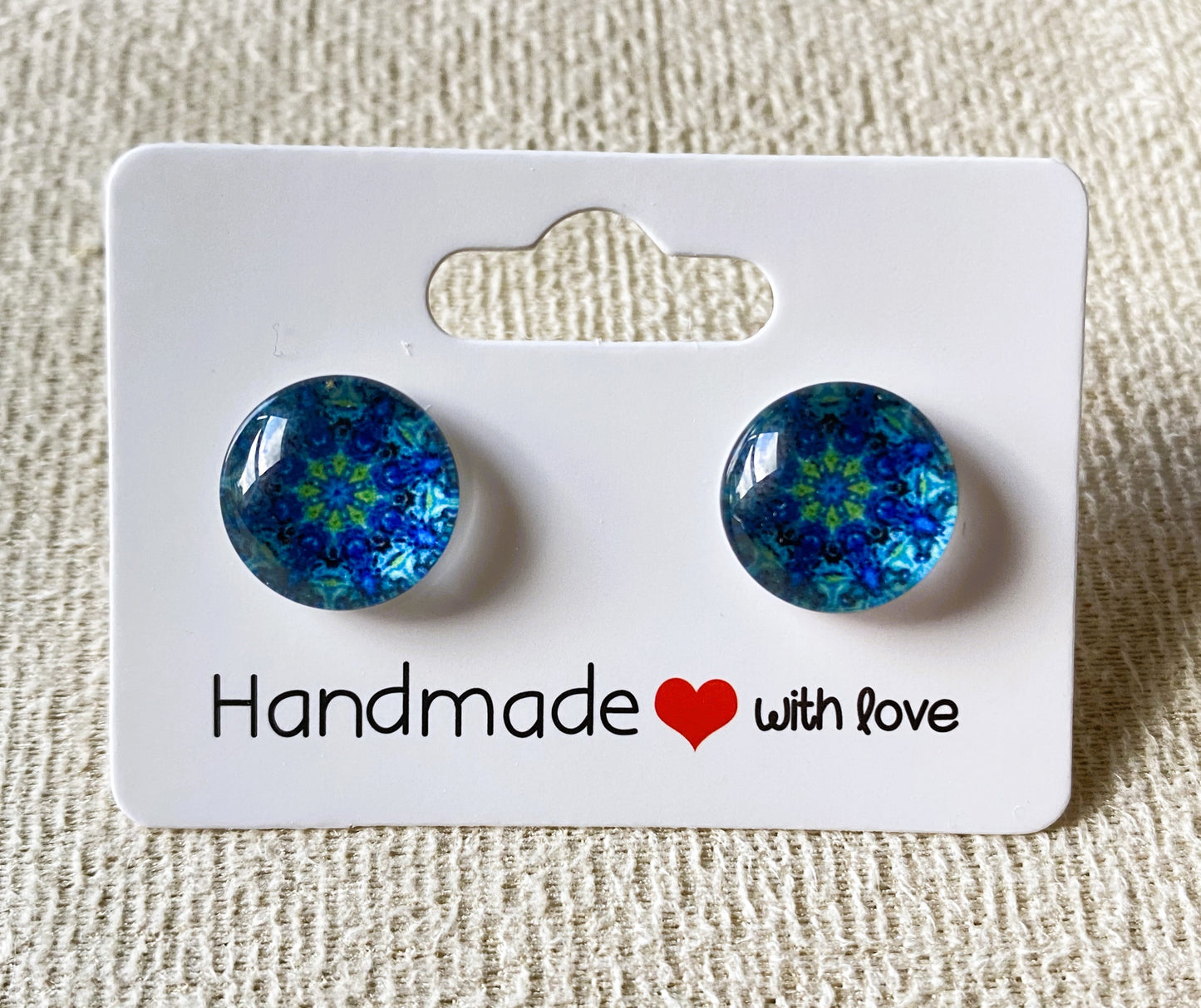 Mandala Stud Earrings