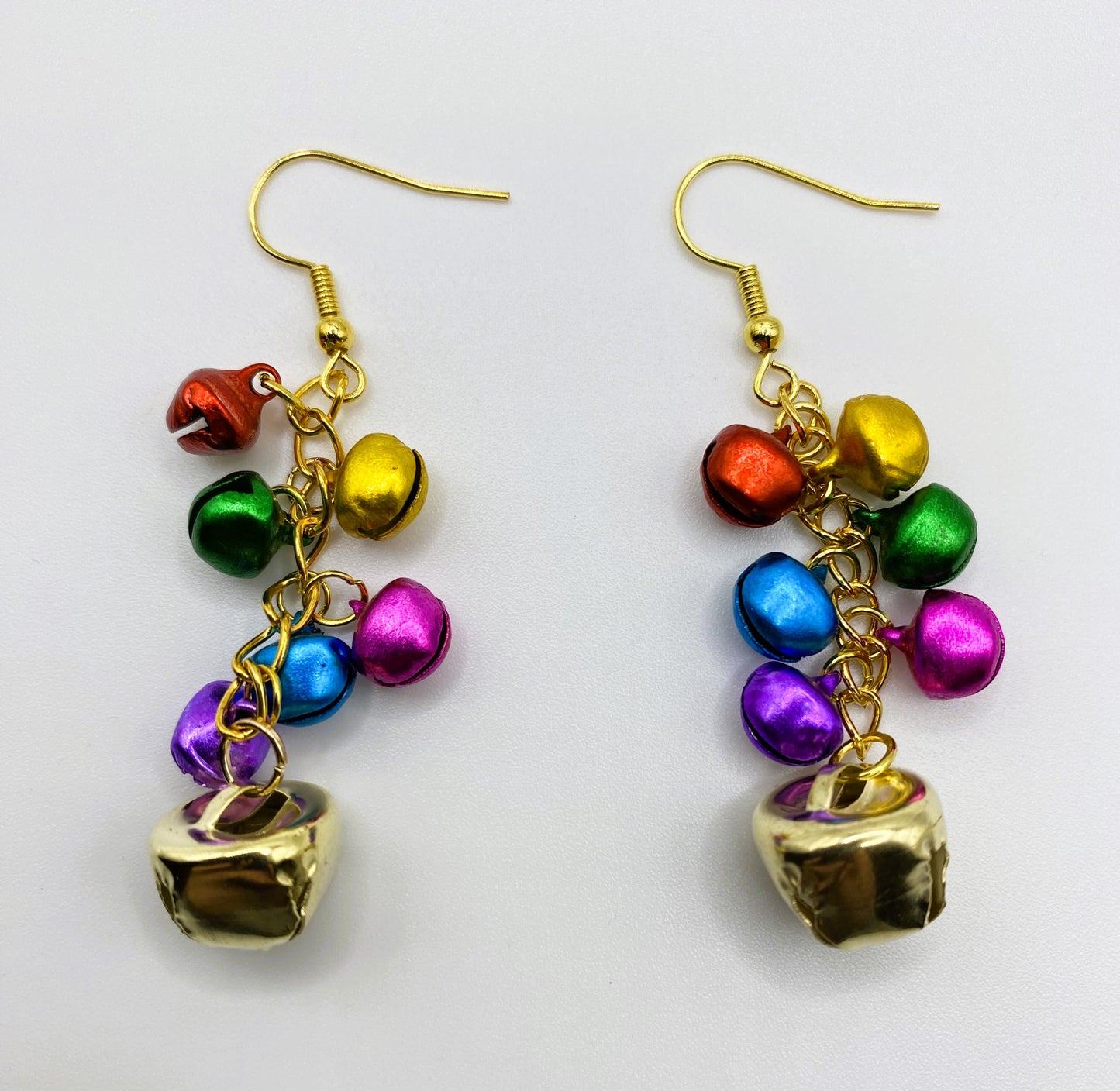 Colorful Jingle Bell Earrings