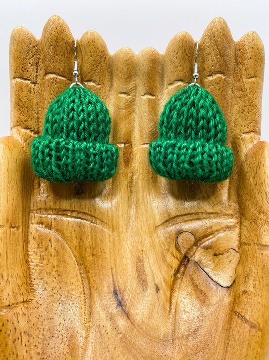 Mini Beanie Earrings
