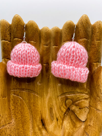 Mini Beanie Earrings