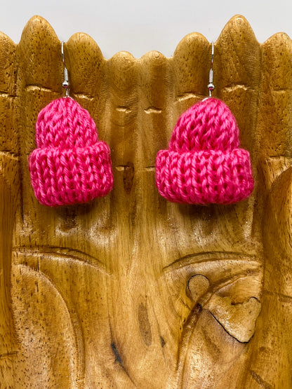 Mini Beanie Earrings