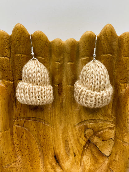 Mini Beanie Earrings