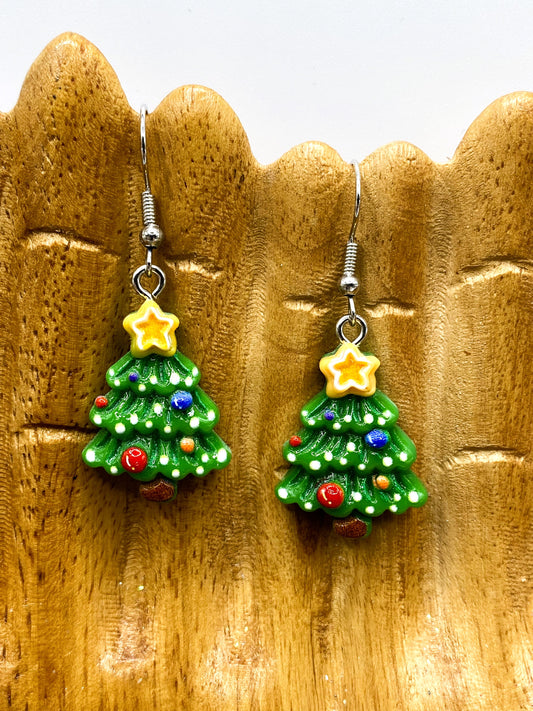 Christmas Tree Earrings