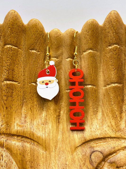 "Ho! Ho! Ho!" Earrings