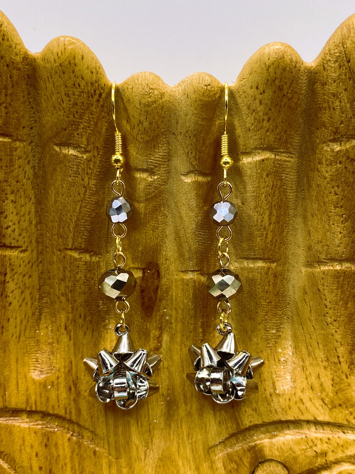 Christmas Bow Earrings