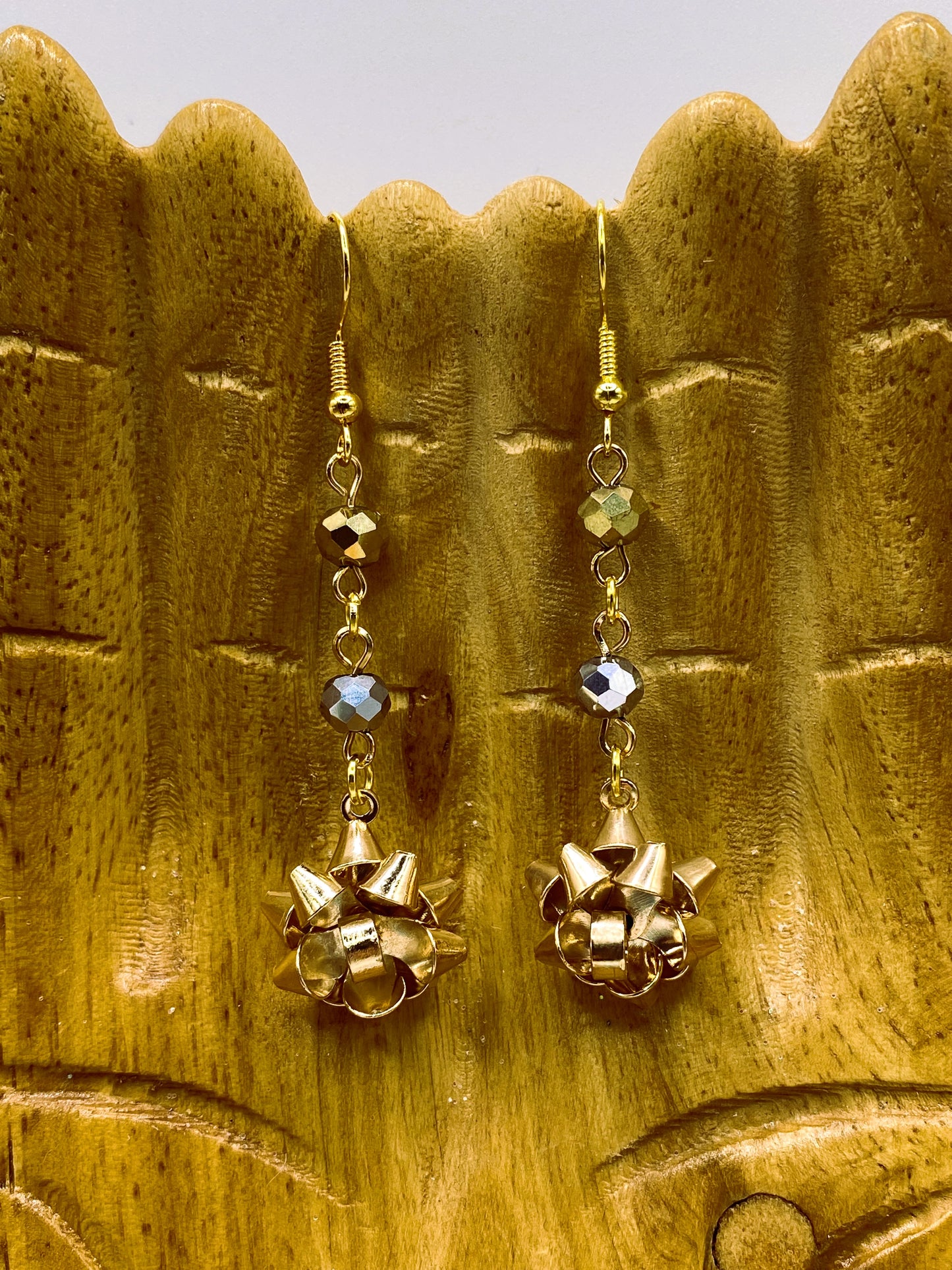 Christmas Bow Earrings