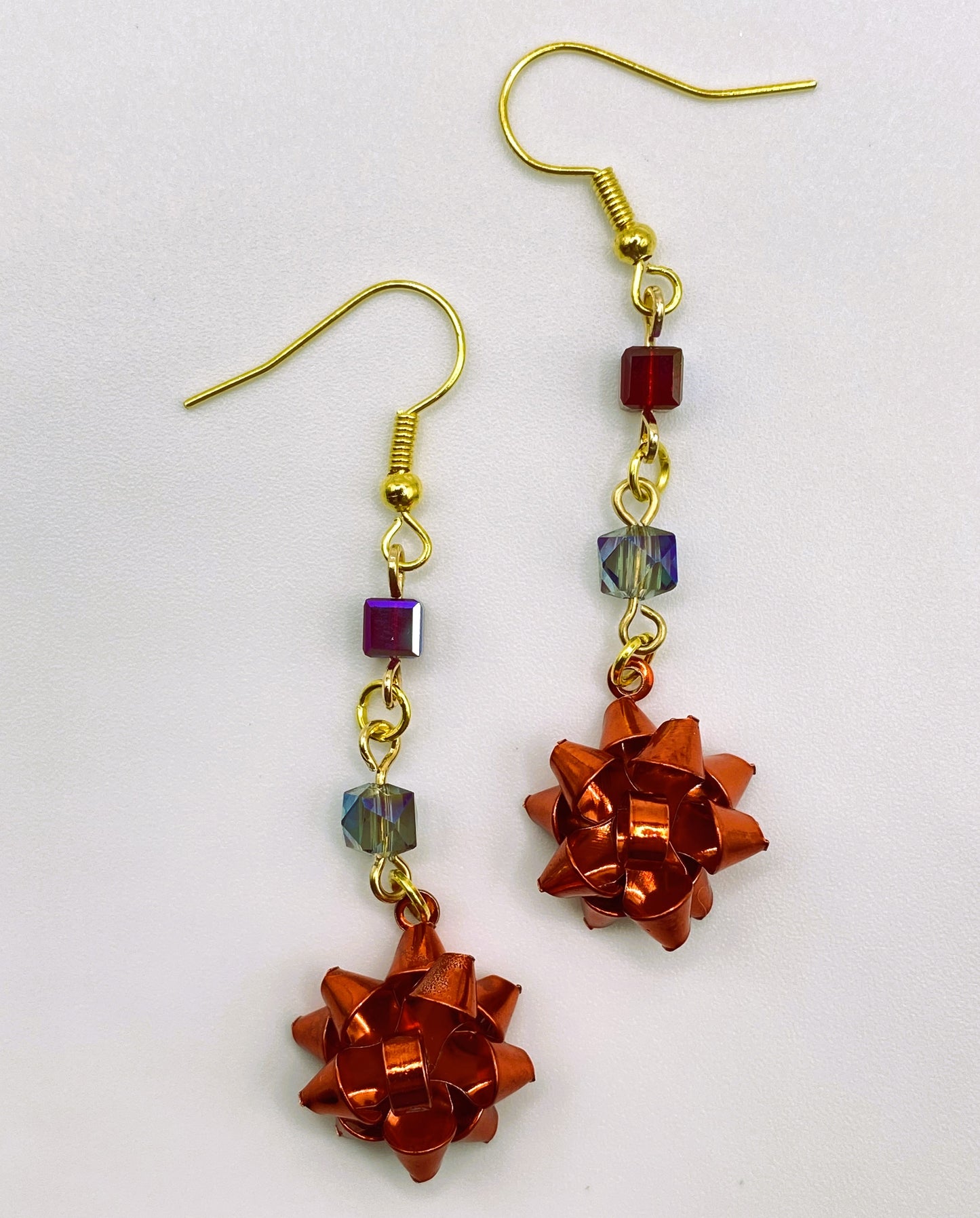 Christmas Bow Earrings