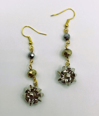 Christmas Bow Earrings