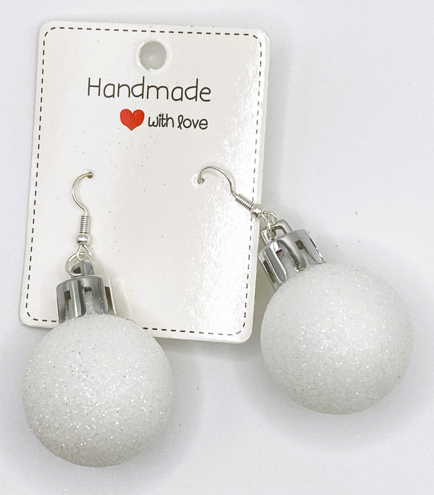 Glitter Ornament Earrings