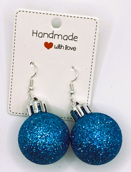 Glitter Ornament Earrings
