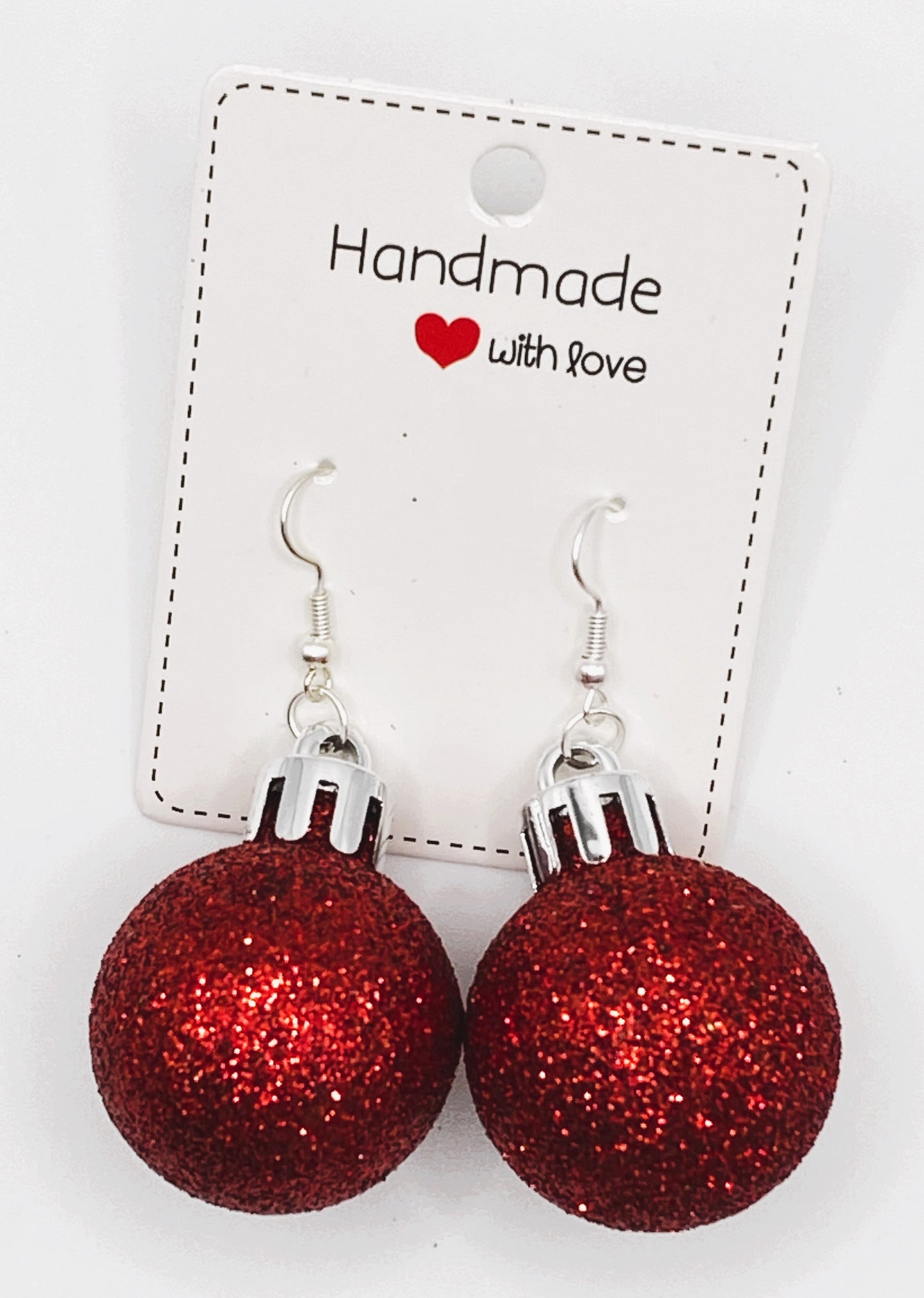 Glitter Ornament Earrings