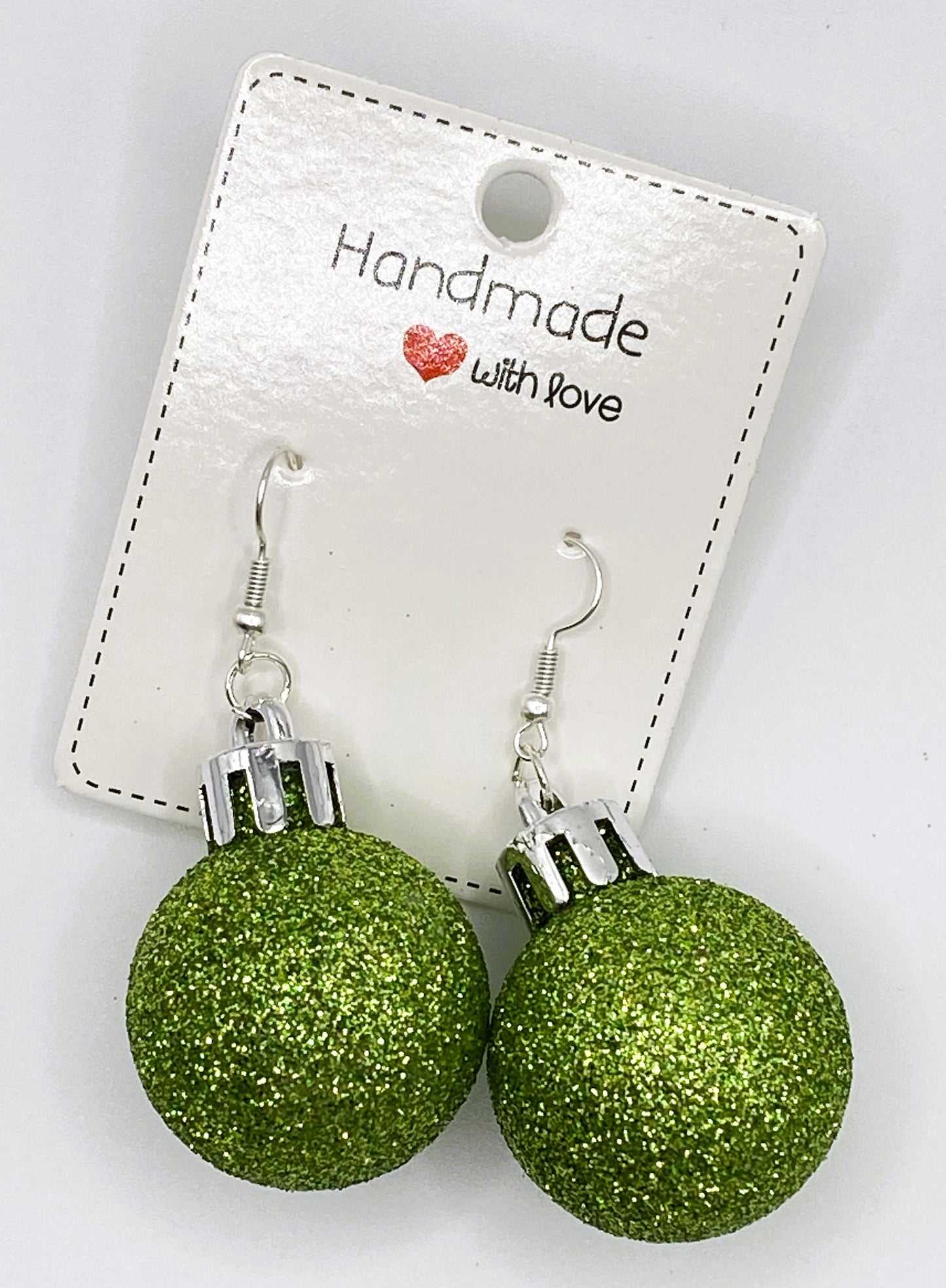 Glitter Ornament Earrings